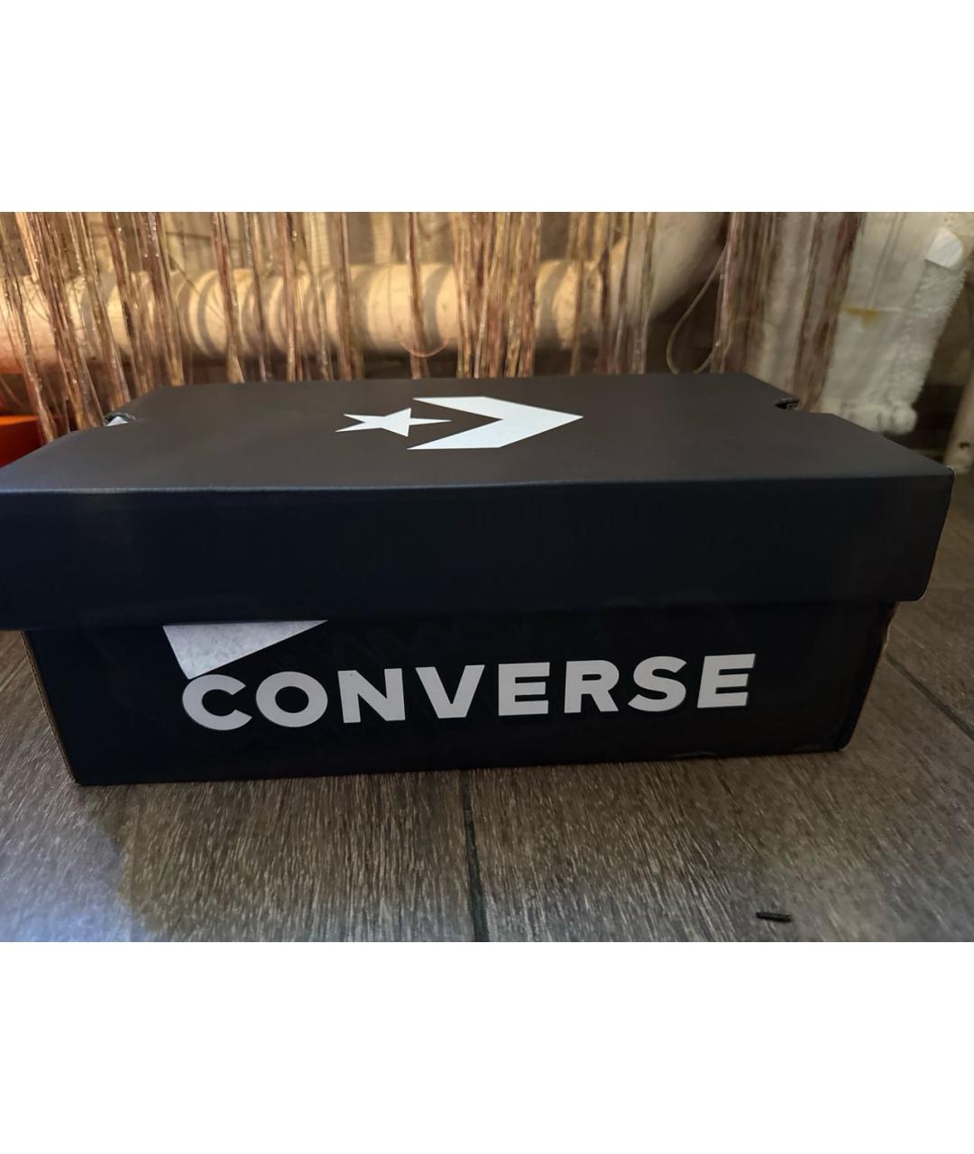 CONVERSE Черные текстильные кеды, фото 6