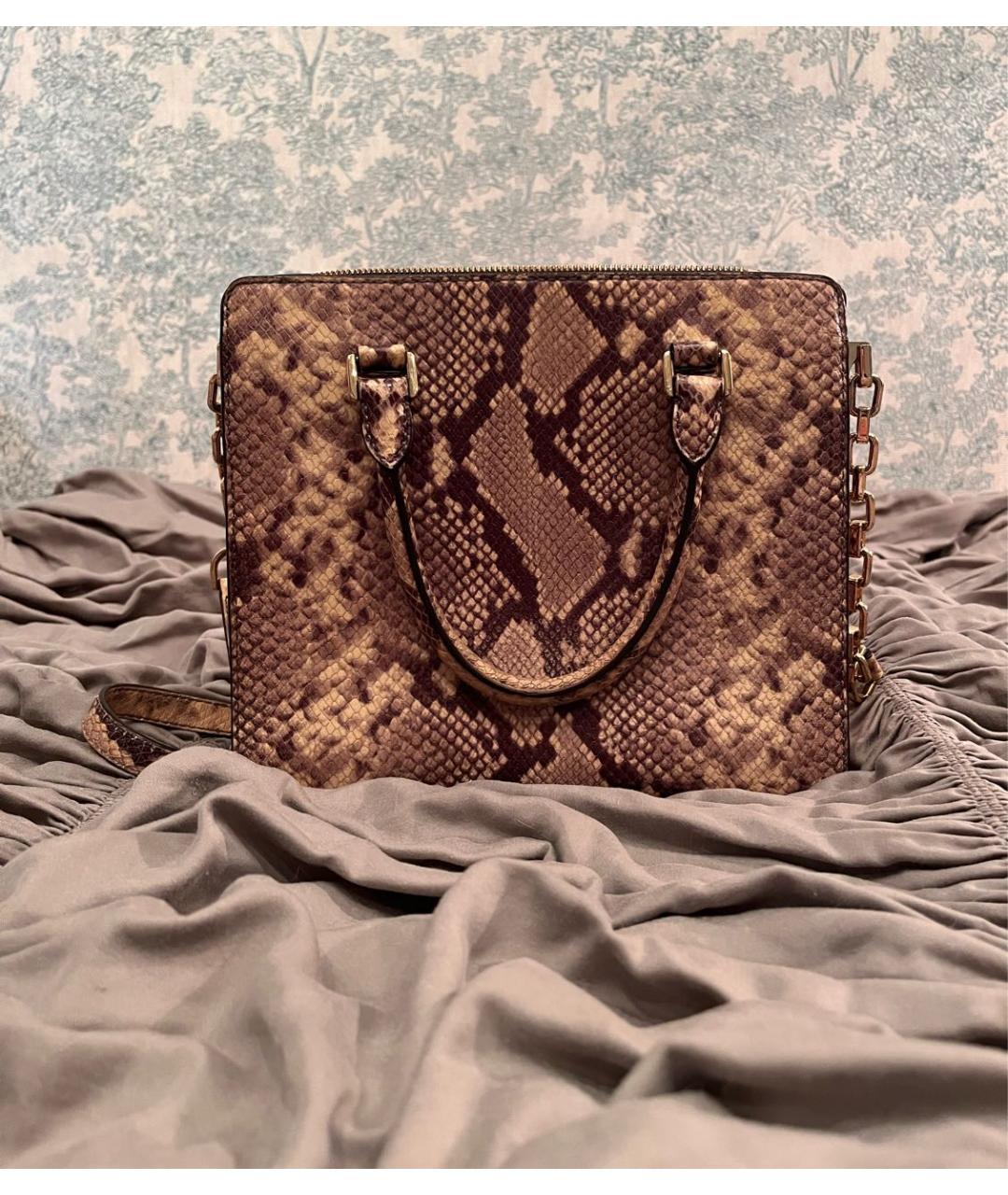 MICHAEL KORS Кожаная сумка с короткими ручками, фото 2