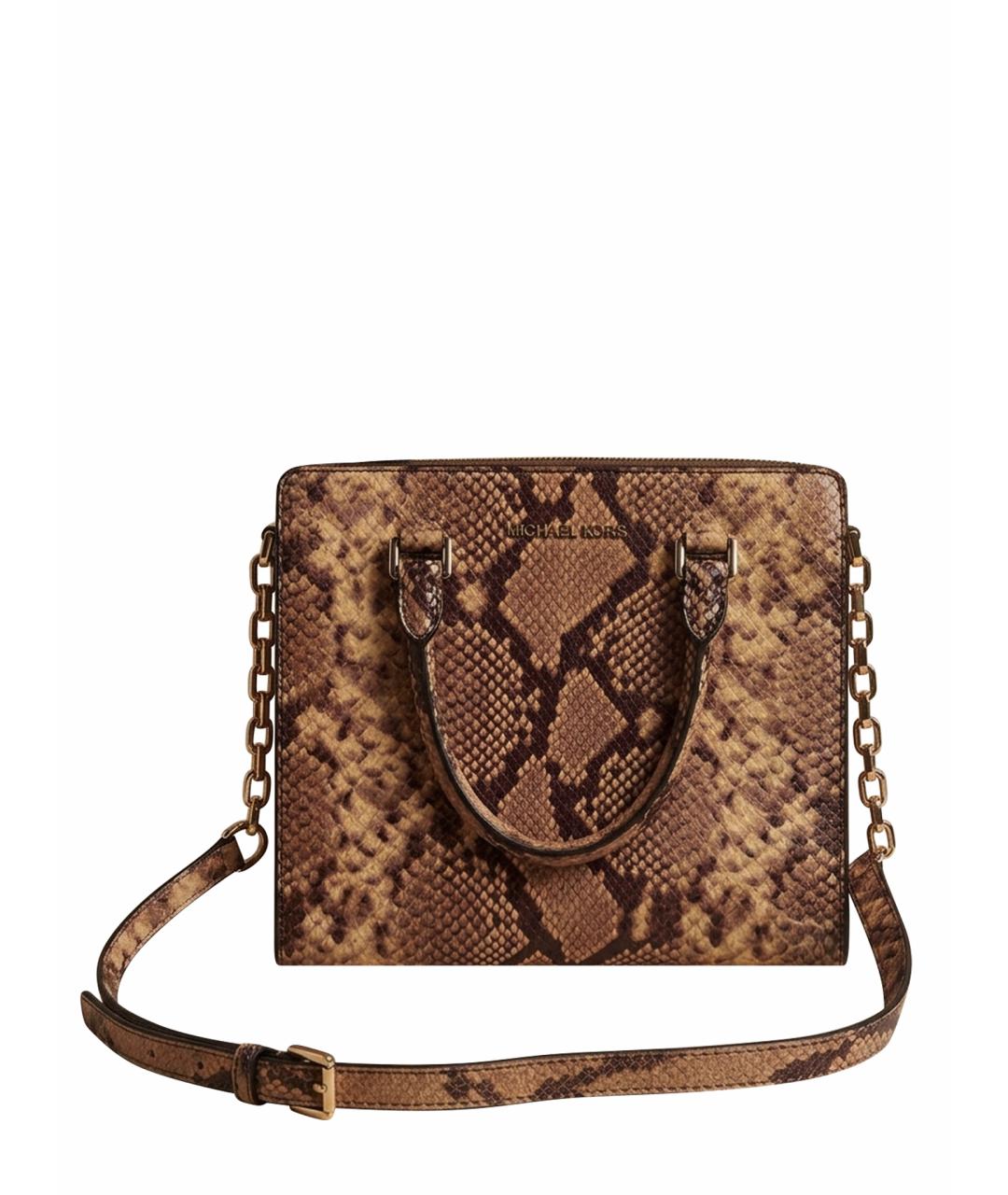 MICHAEL KORS Кожаная сумка с короткими ручками, фото 1