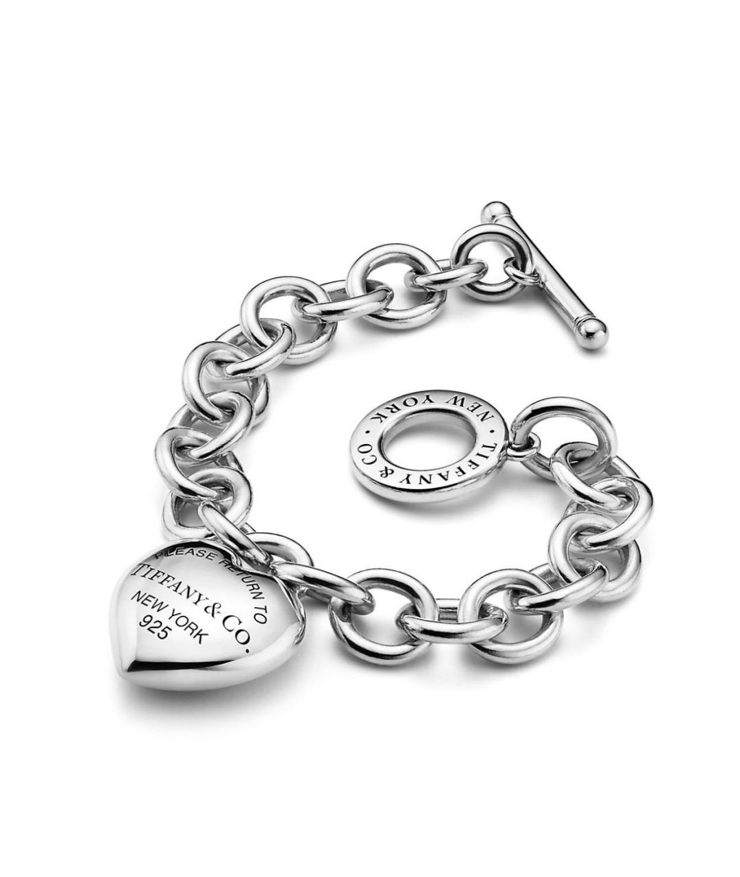 TIFFANY&CO Серебряный серебряный браслет, фото 3