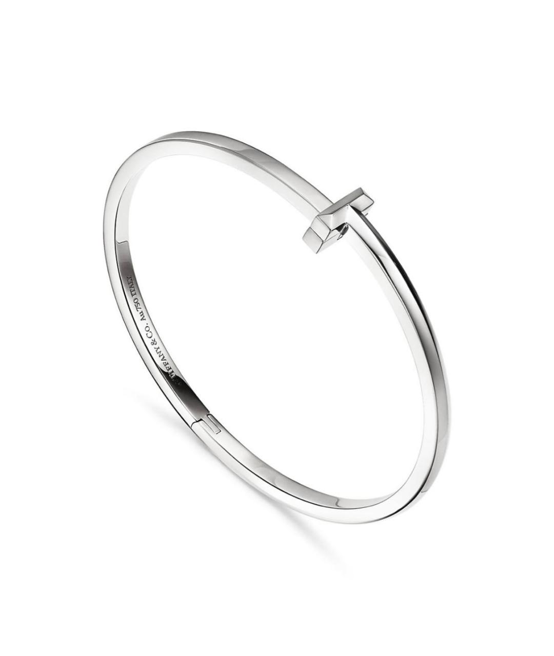 TIFFANY&CO Серебряный браслет из белого золота, фото 2