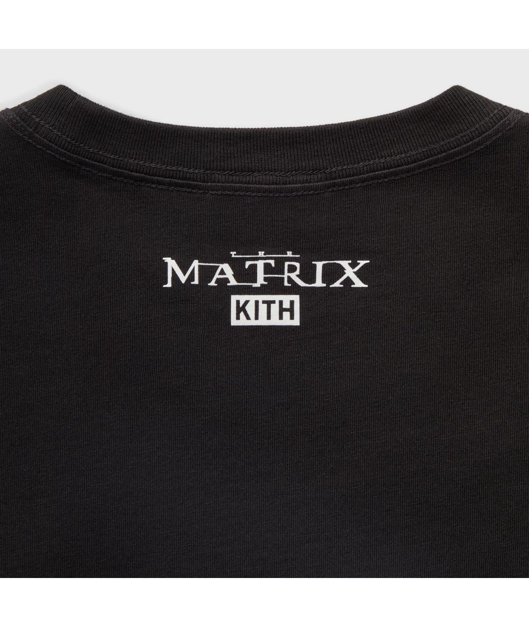 KITH Черная хлопковая футболка, фото 4