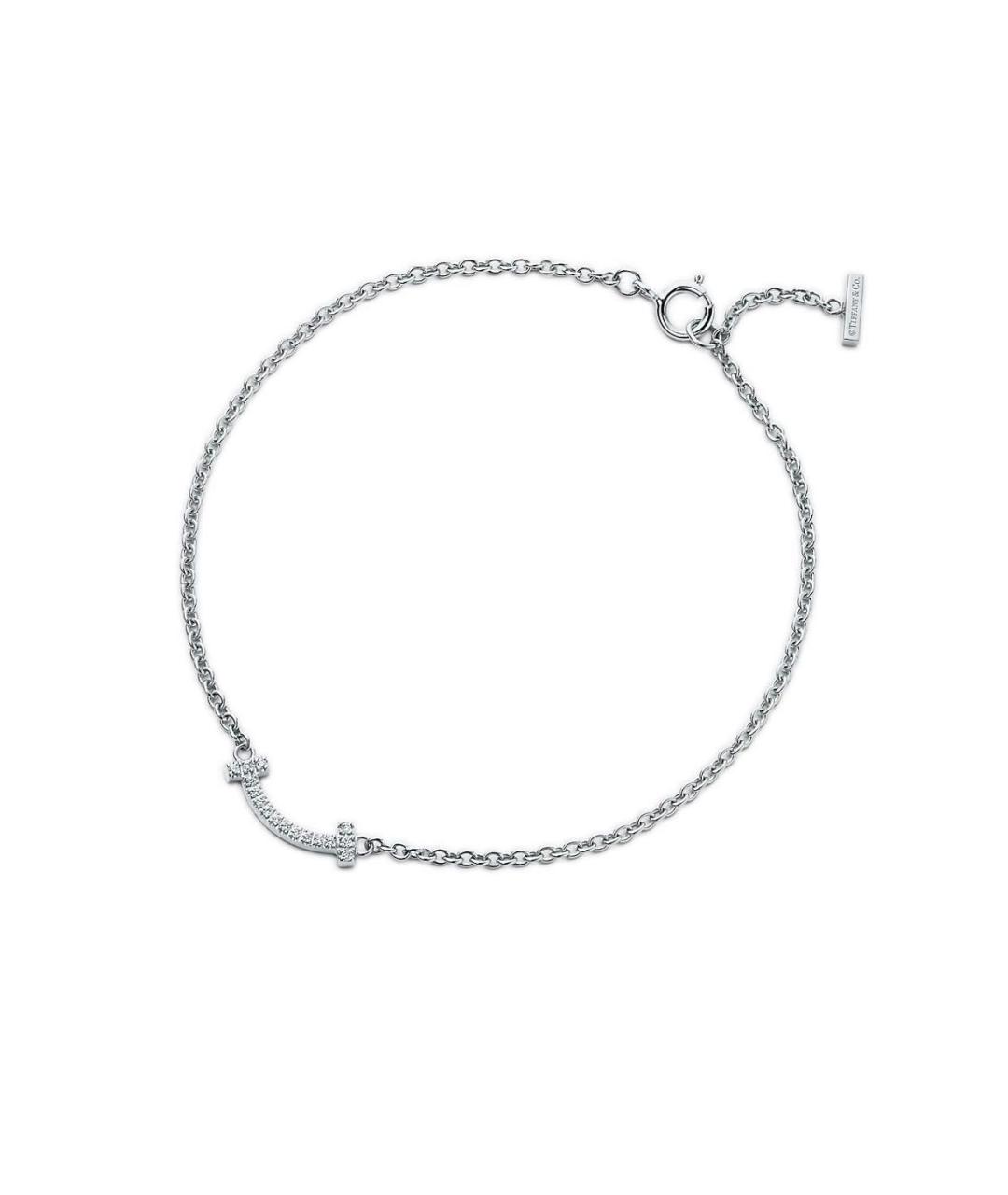 TIFFANY&CO Серебряный браслет из белого золота, фото 1