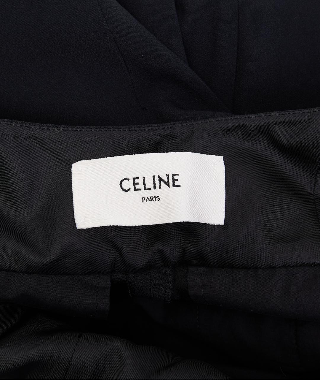 CELINE Черный ацетатный комбинезон, фото 3