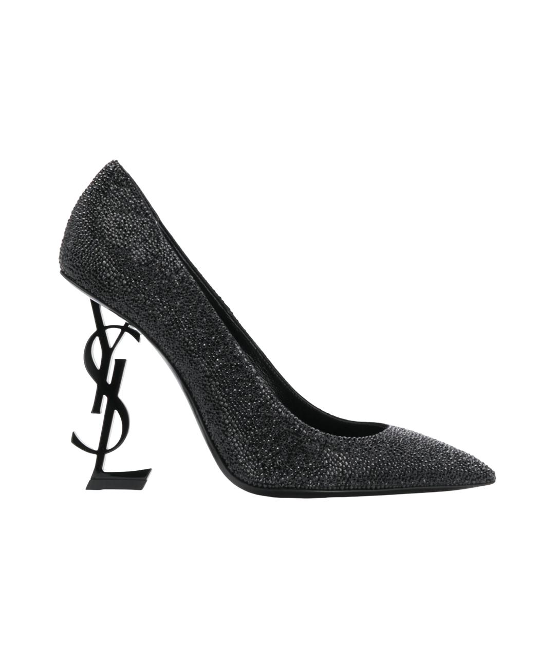 SAINT LAURENT Черные туфли, фото 1