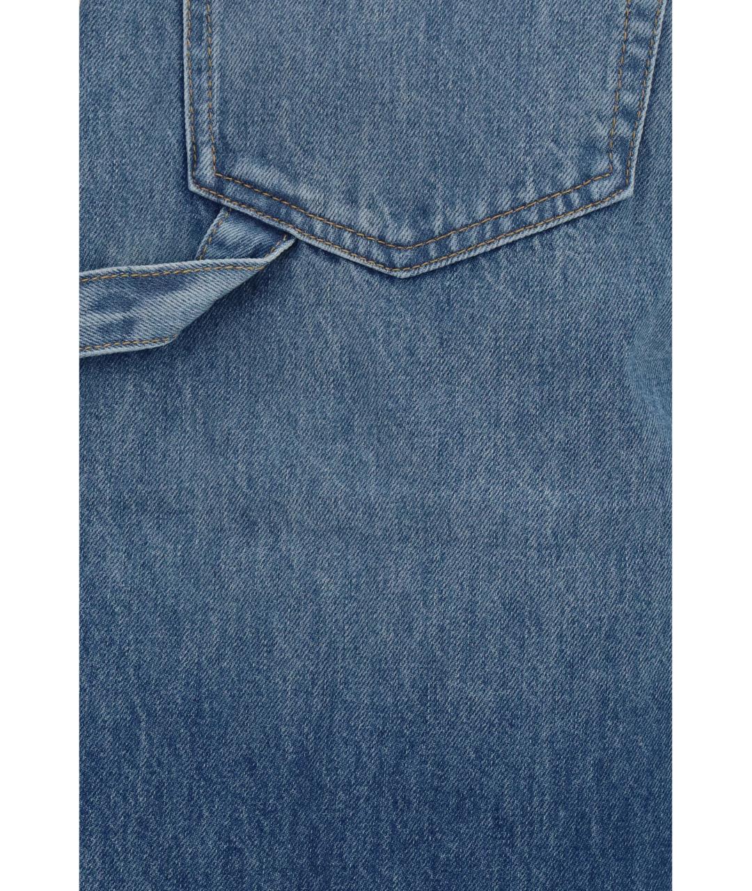 7 FOR ALL MANKIND Хлопковые шорты, фото 3
