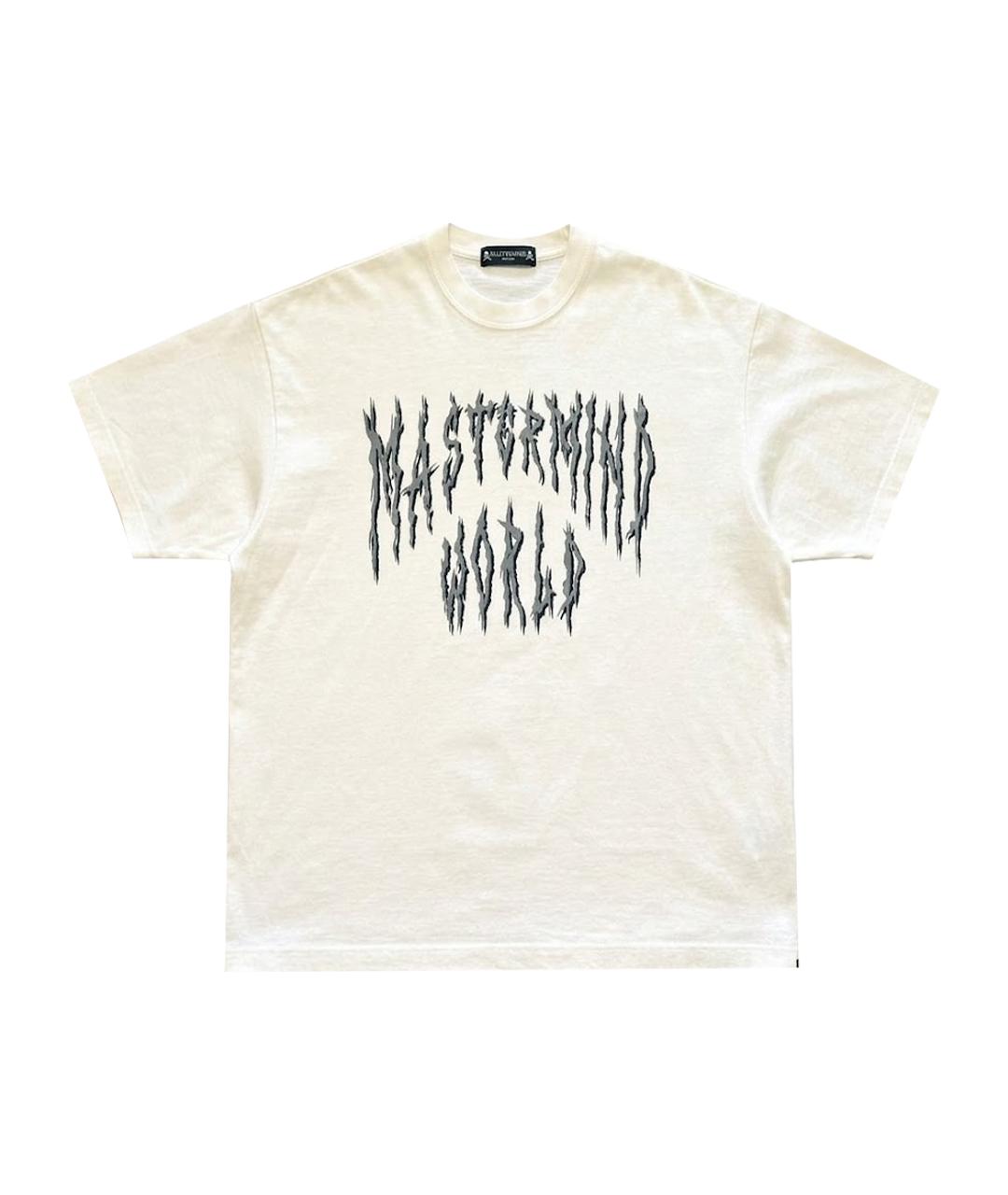 MASTERMIND JAPAN Белая хлопковая футболка, фото 1