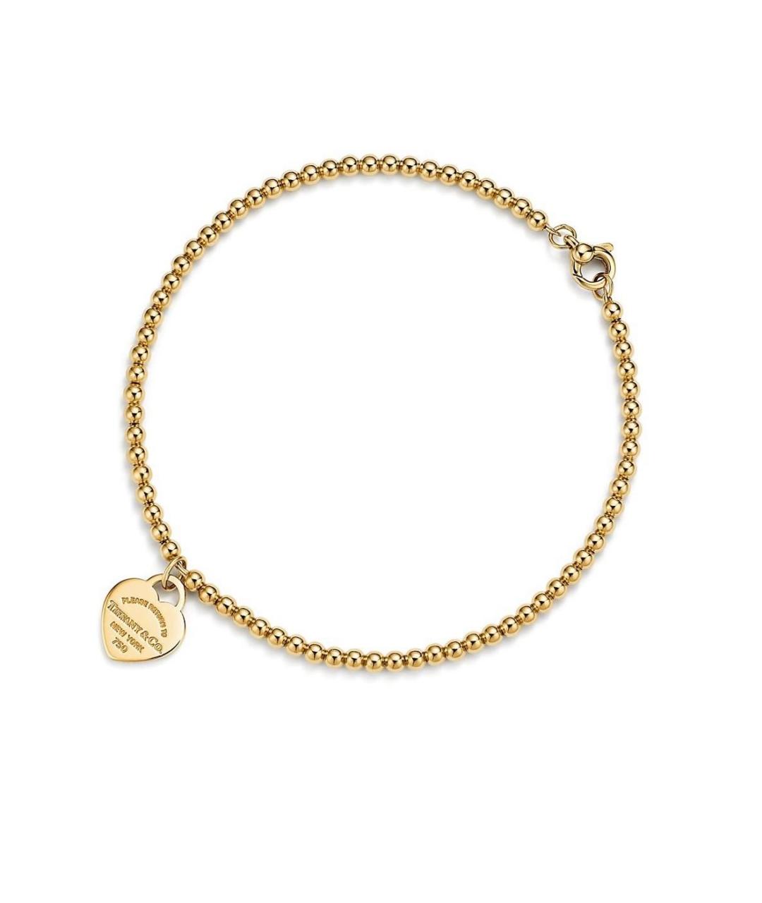 TIFFANY&CO Золотой браслет из желтого золота, фото 1