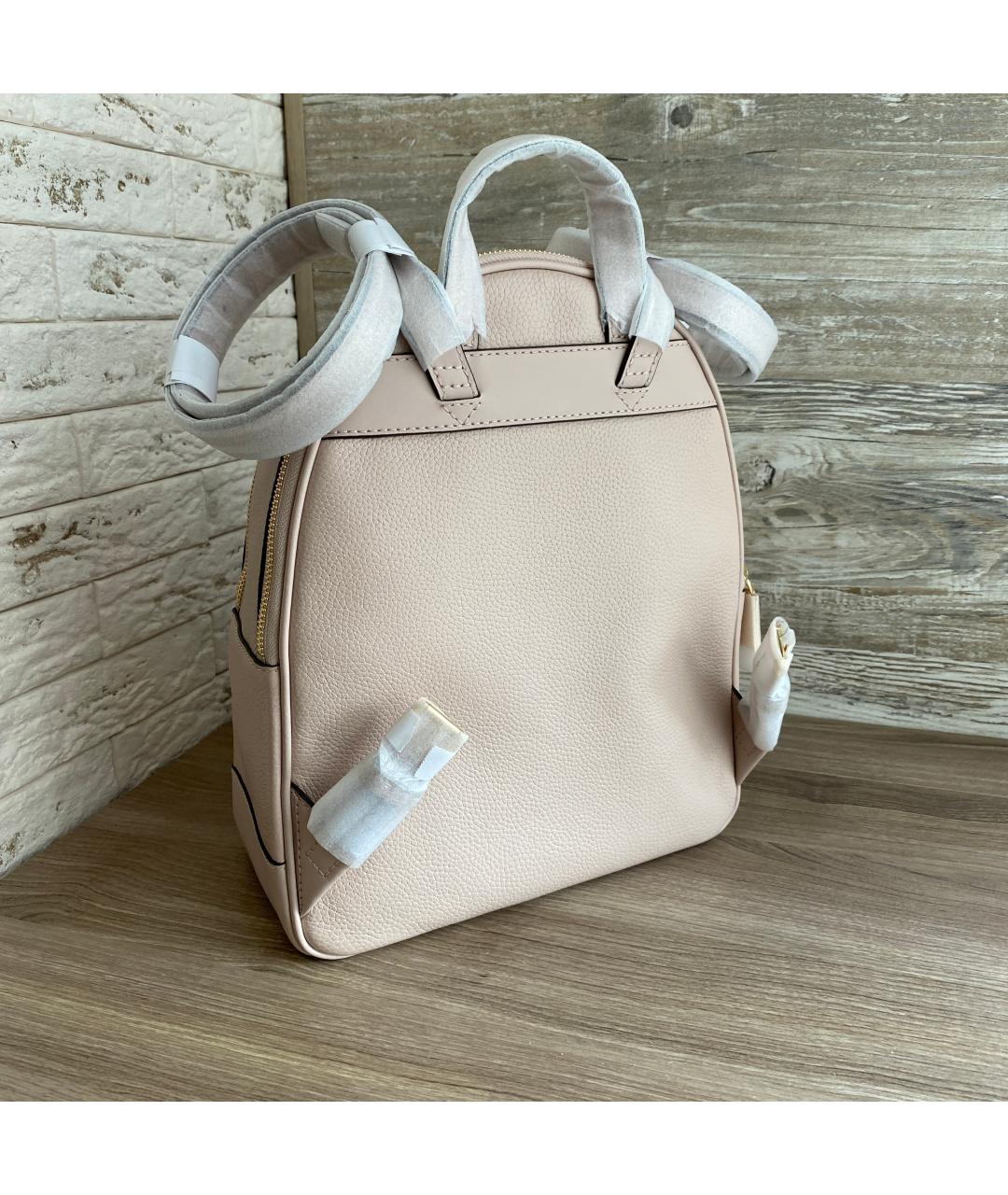 MICHAEL KORS Розовый кожаный рюкзак, фото 3