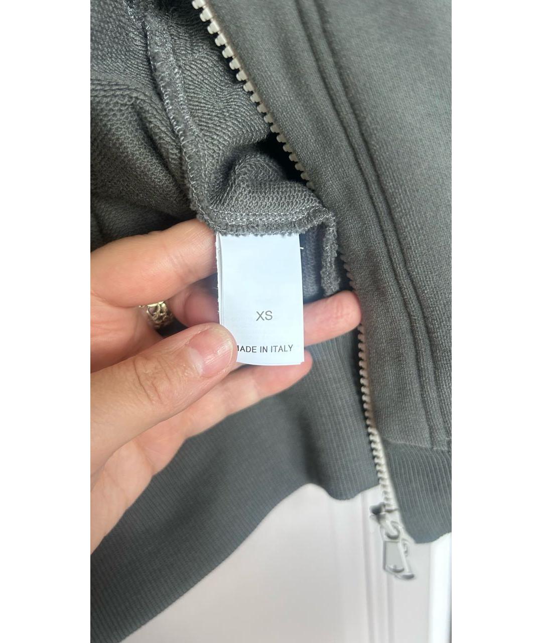 BRUNELLO CUCINELLI Антрацитовый хлопковый спортивные костюмы, фото 6