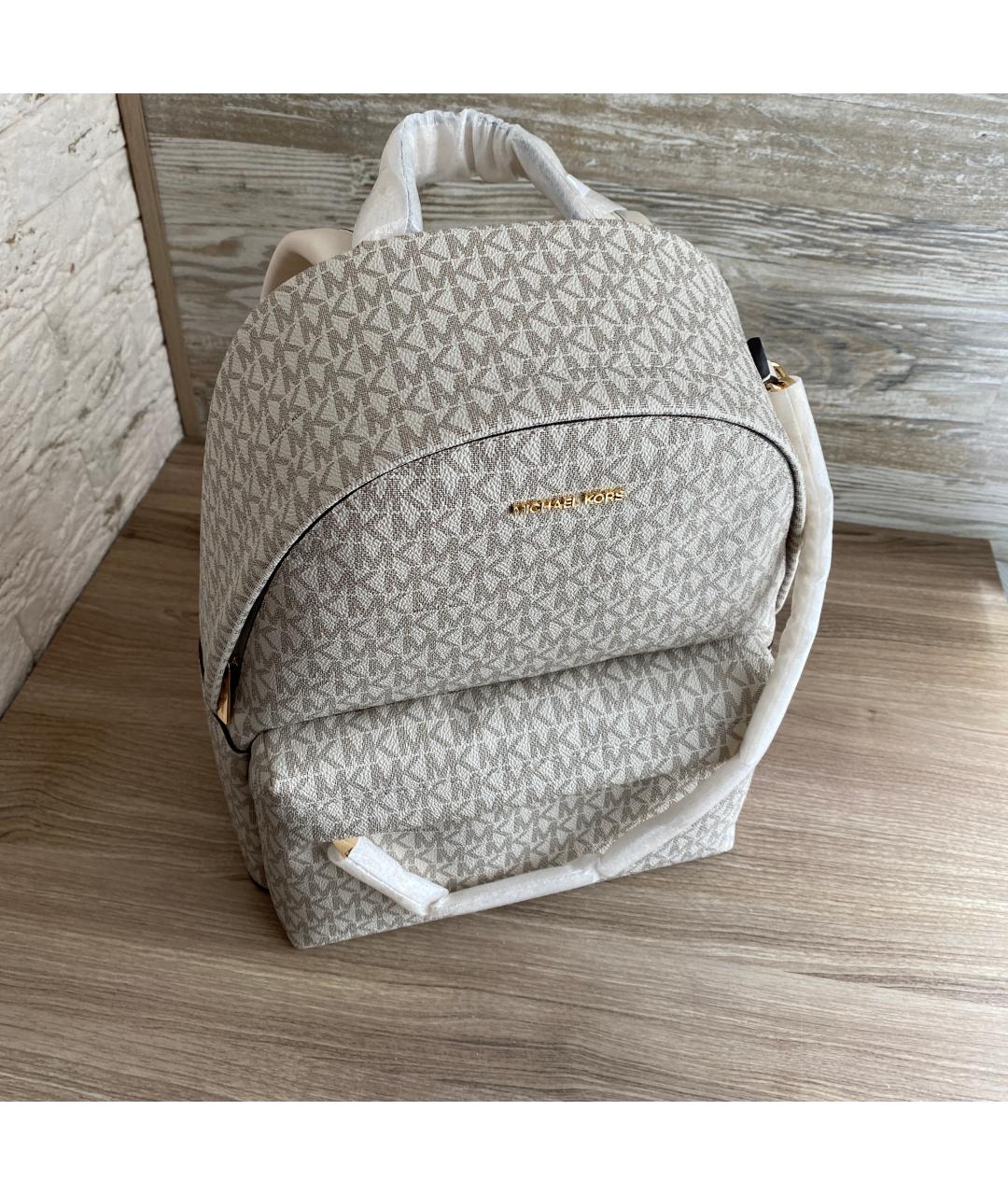 MICHAEL KORS Бежевый рюкзак, фото 5