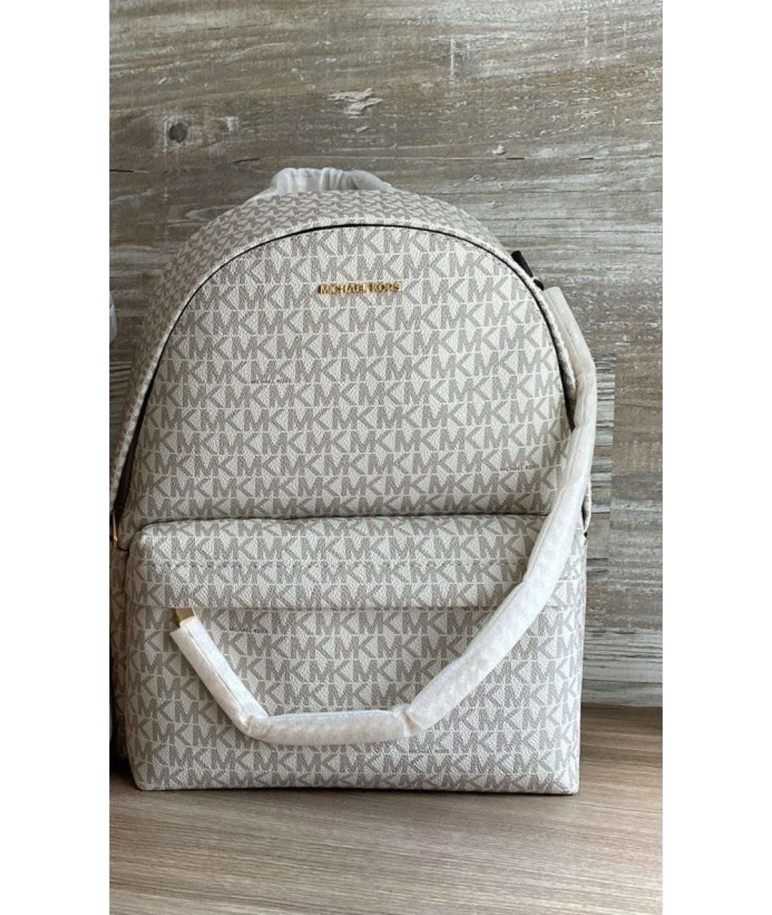 MICHAEL KORS Бежевый рюкзак, фото 2