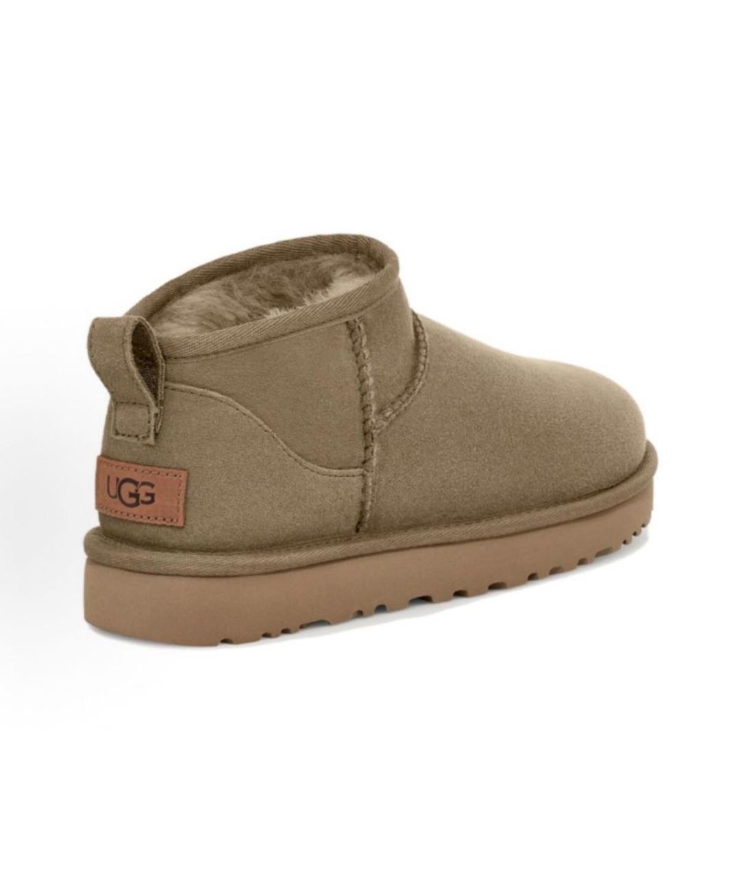 UGG AUSTRALIA Коричневые ботинки, фото 4
