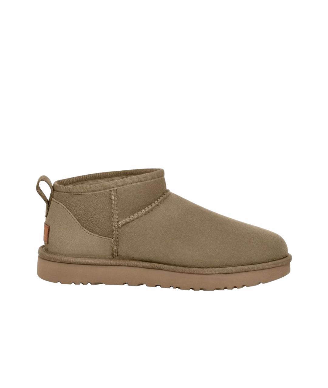 UGG AUSTRALIA Коричневые ботинки, фото 1