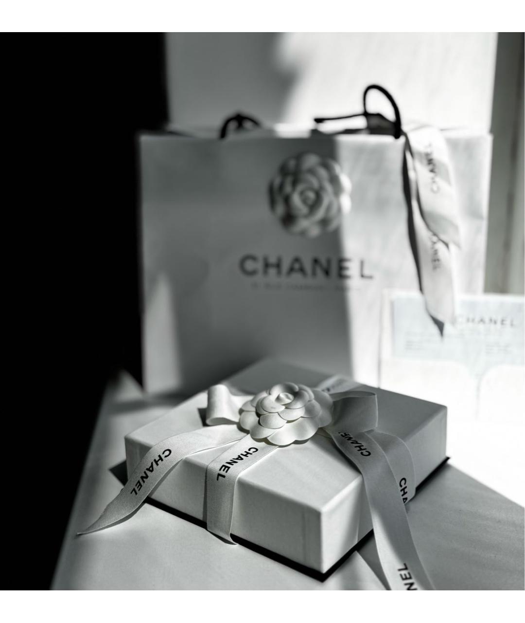 CHANEL Золотой латунный чокер, фото 3