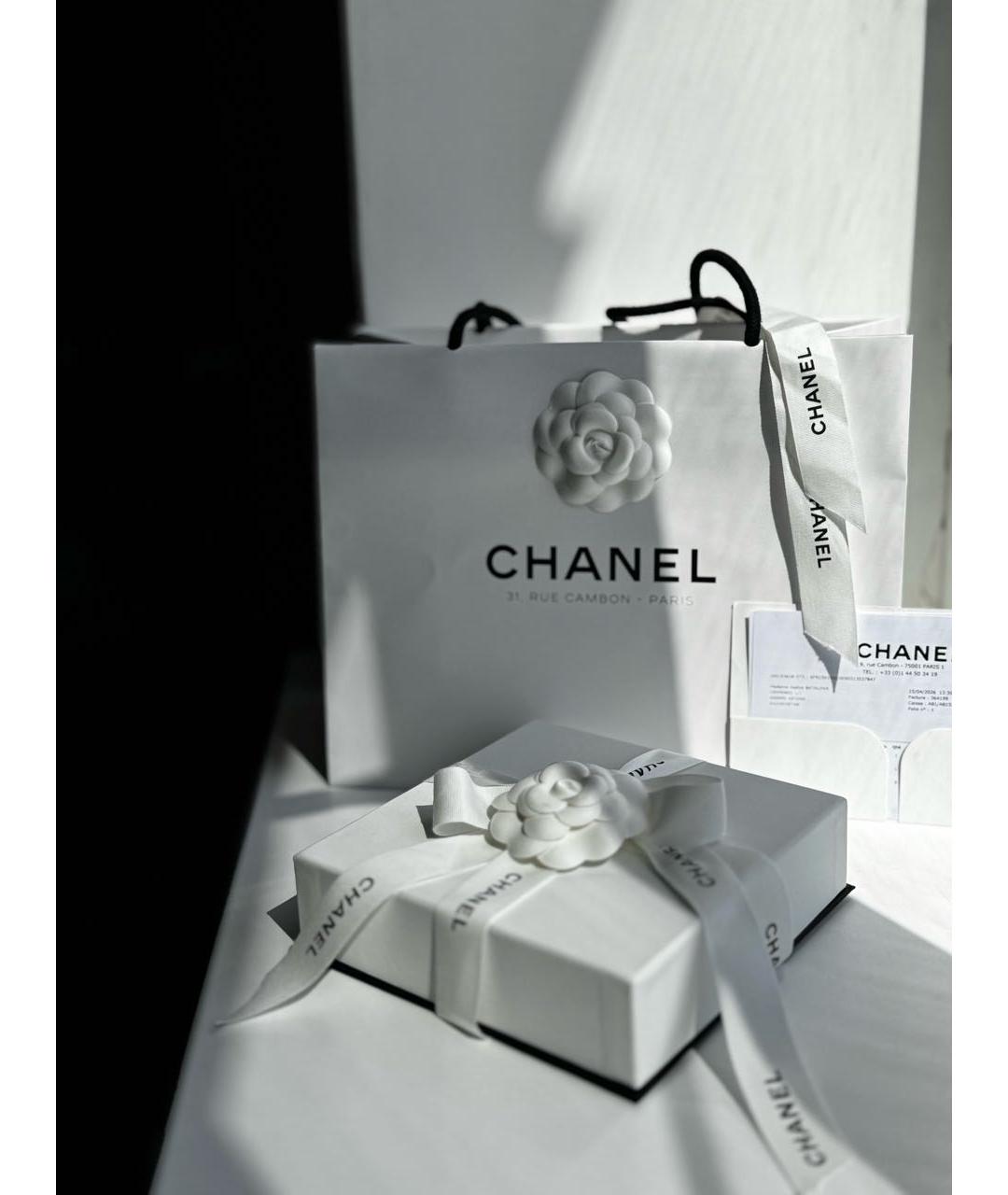 CHANEL Золотой латунный чокер, фото 5