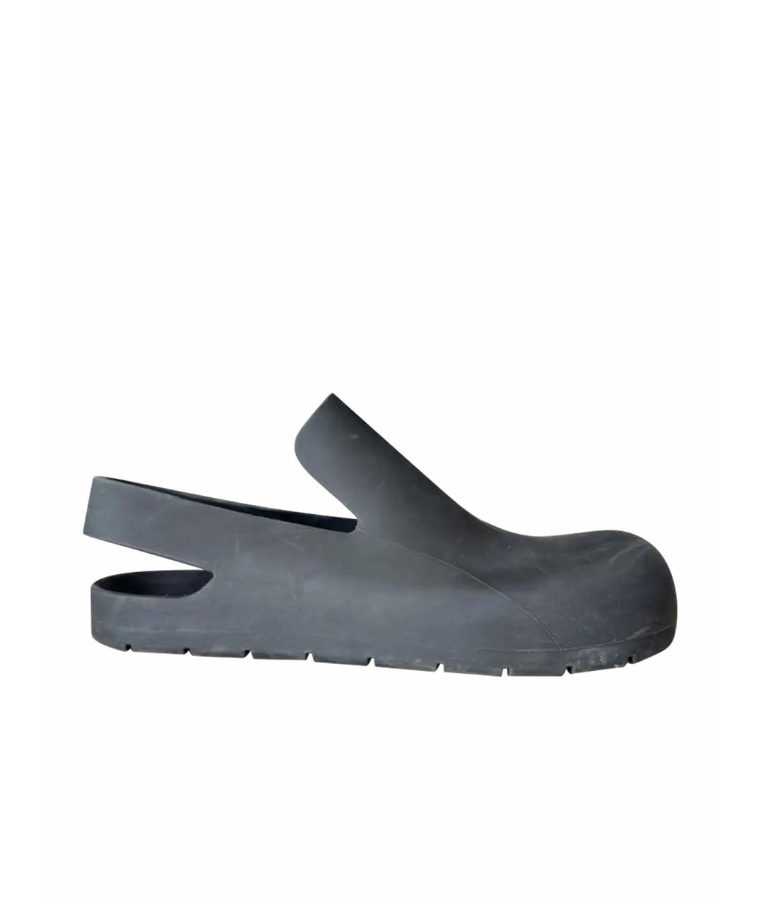 BOTTEGA VENETA Черные сандалии, фото 1