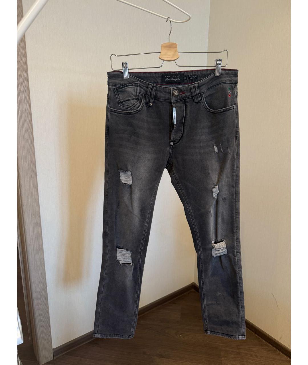 PHILIPP PLEIN Черные джинсы, фото 4