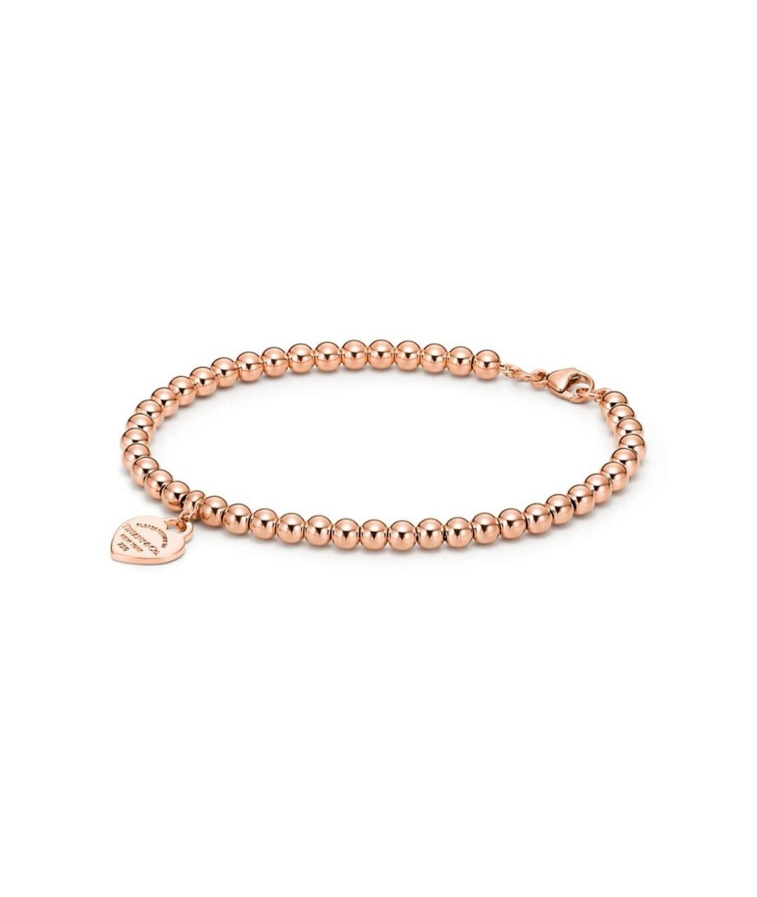 TIFFANY&CO Золотой браслет из розового золота, фото 2