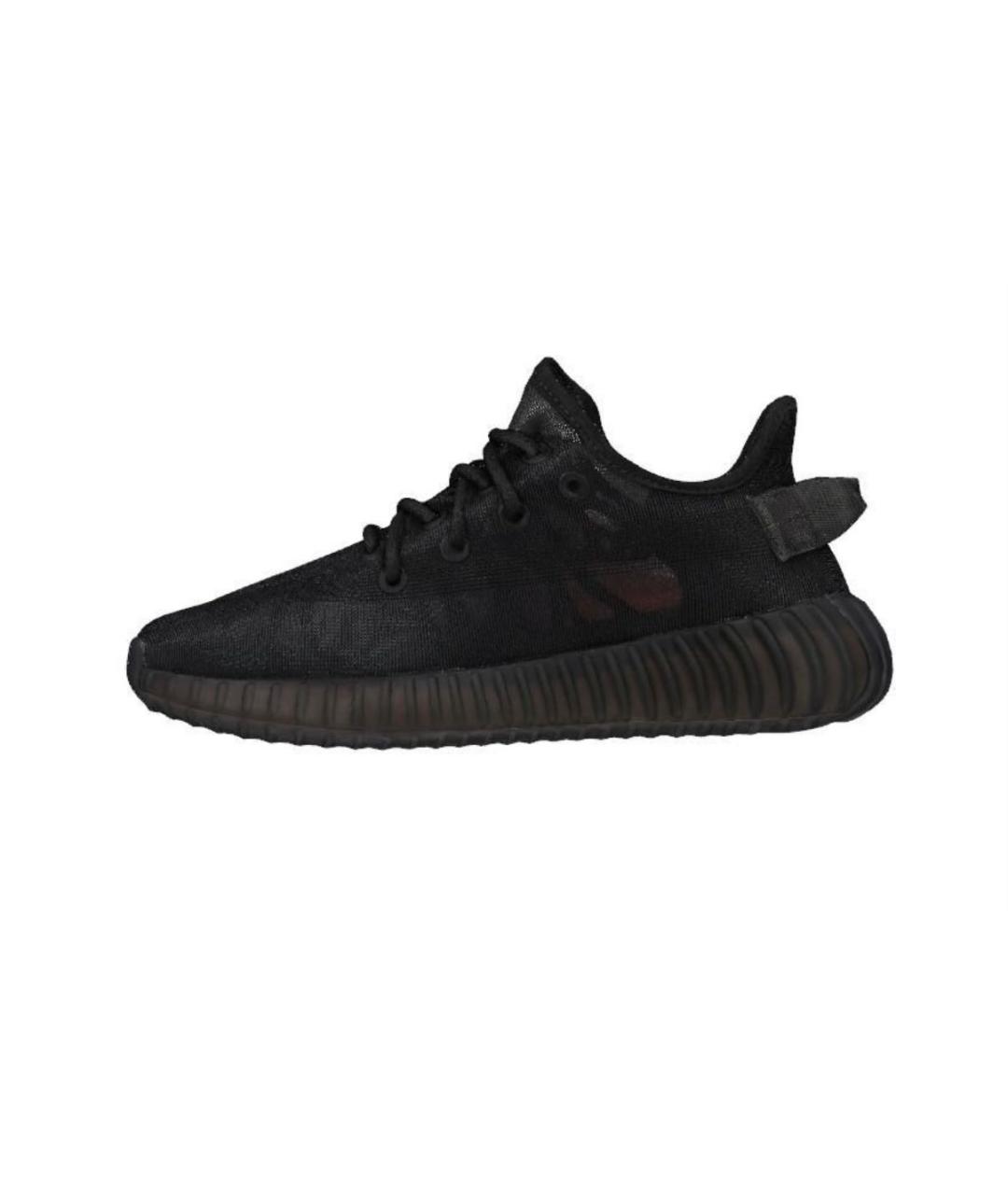 ADIDAS YEEZY Черные низкие кроссовки / кеды, фото 3