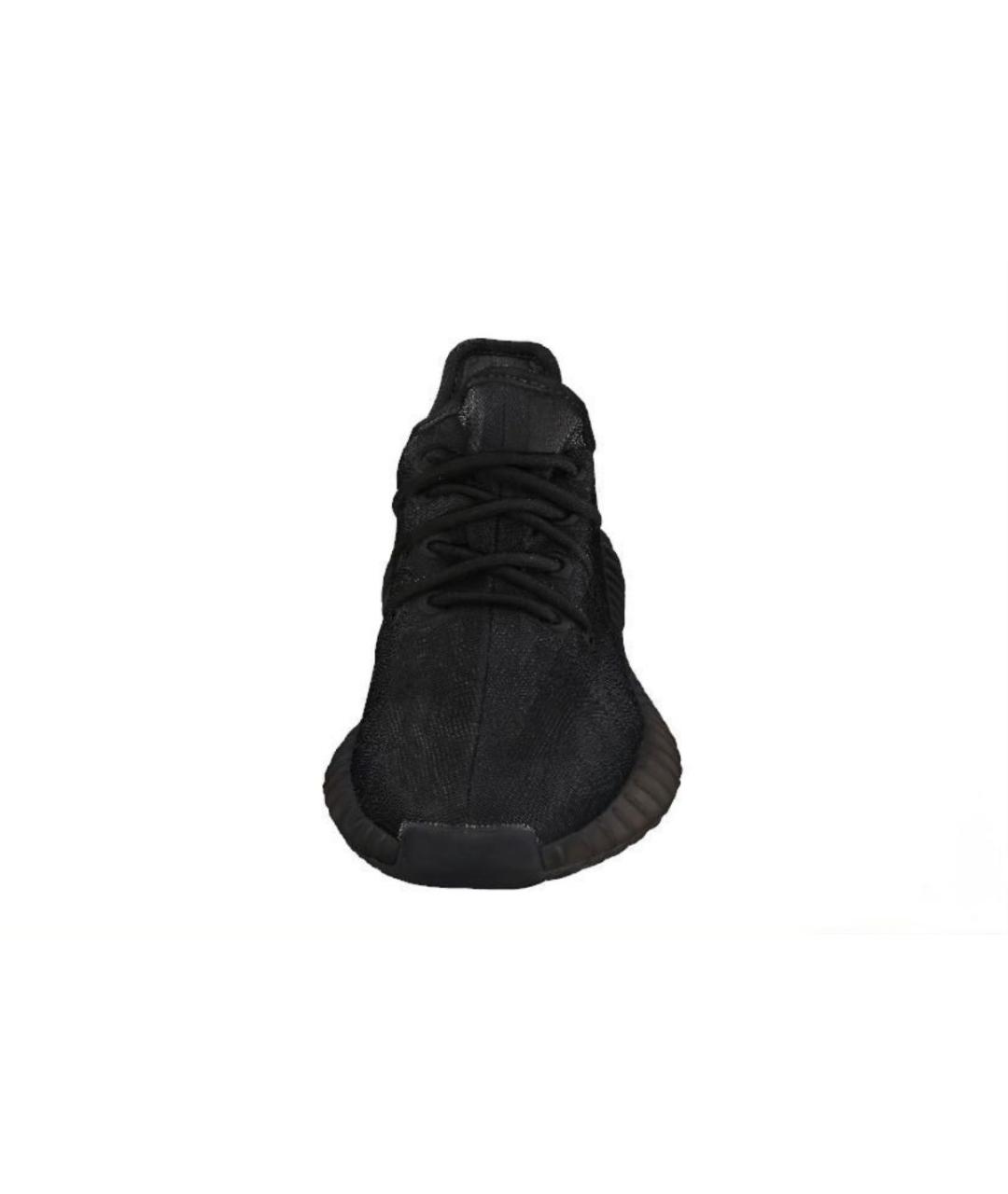 ADIDAS YEEZY Черные низкие кроссовки / кеды, фото 2