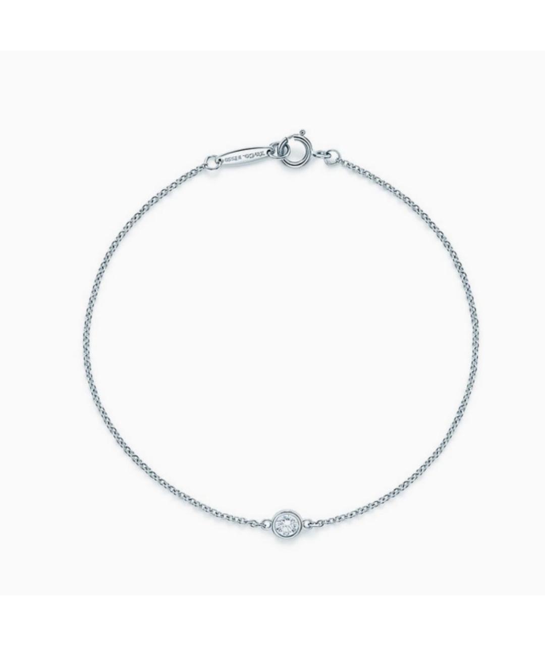 TIFFANY&CO Серебряный платиновый браслет, фото 1