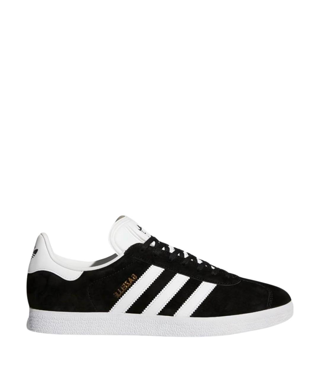 ADIDAS Черные замшевые кроссовки, фото 1