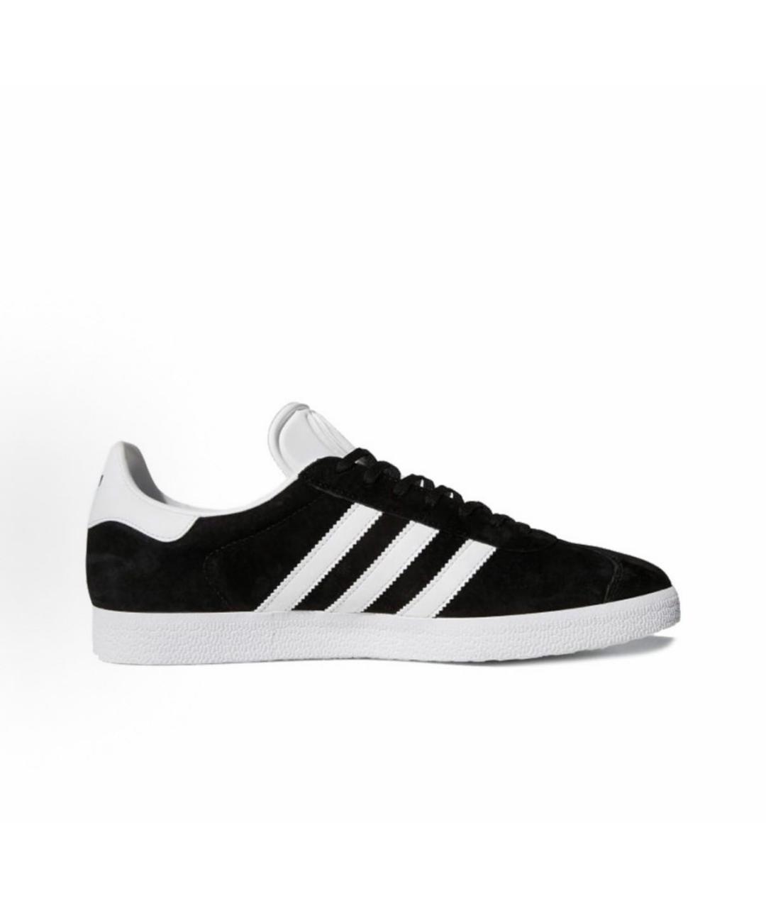 ADIDAS Черные замшевые кроссовки, фото 2