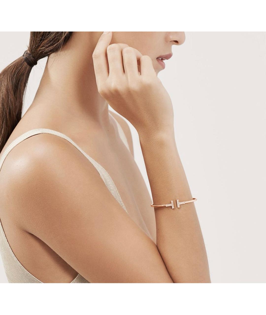 TIFFANY&CO Золотой браслет из розового золота, фото 5