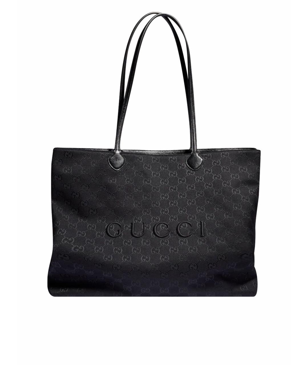 GUCCI Черная сумка тоут, фото 1