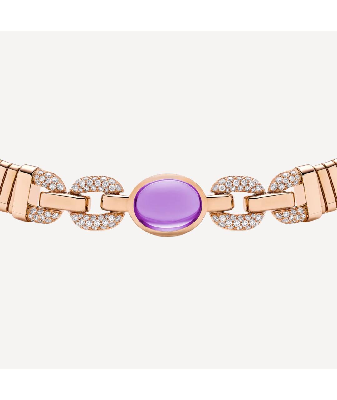 BVLGARI Розовое колье из розового золота, фото 2