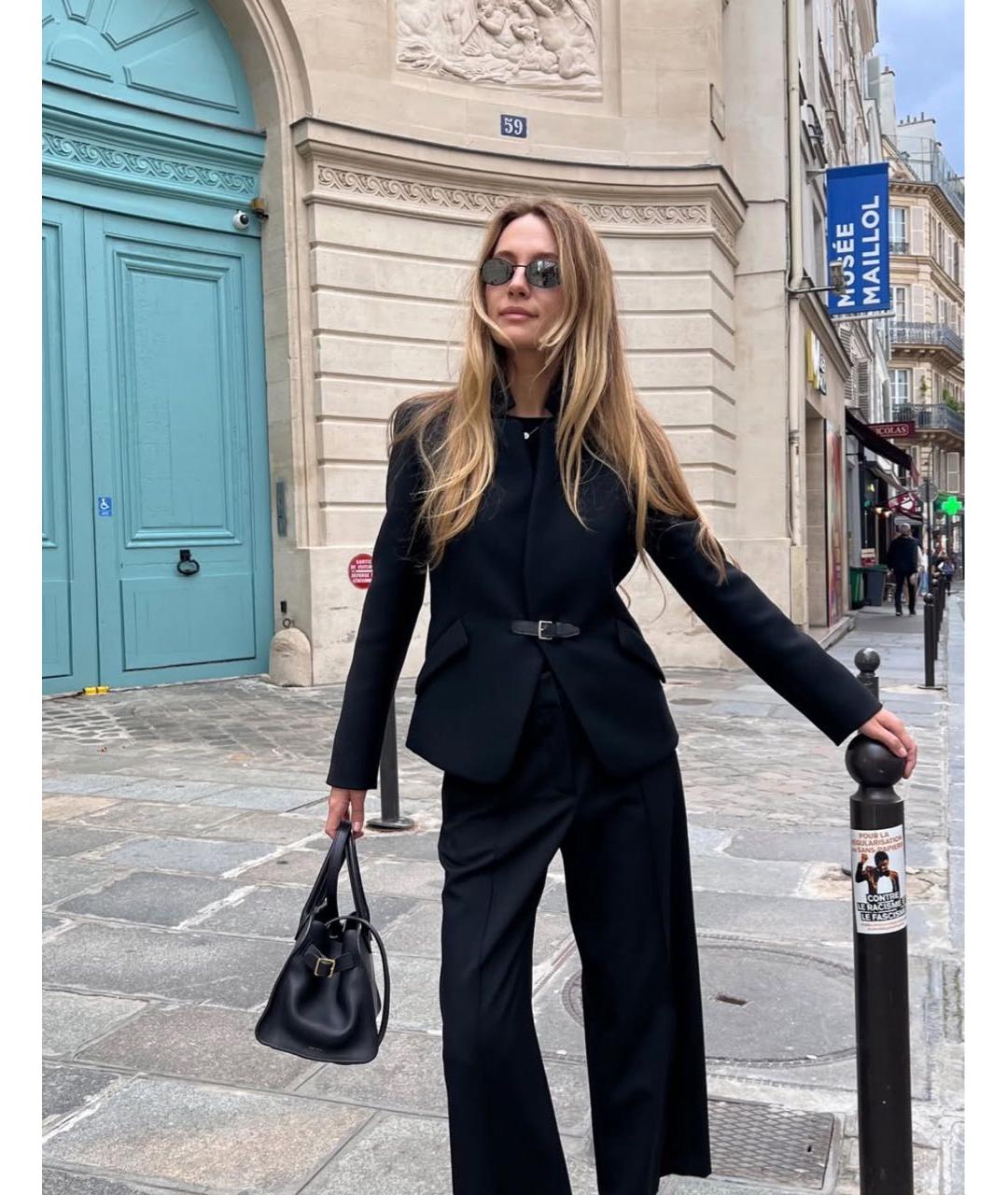 PRADA Черные металлические солнцезащитные очки, фото 2