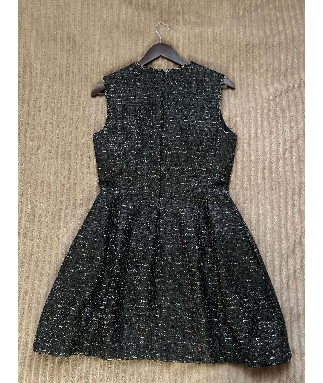 CHRISTIAN DIOR Антрацитовое полиамидовое платье, фото 2