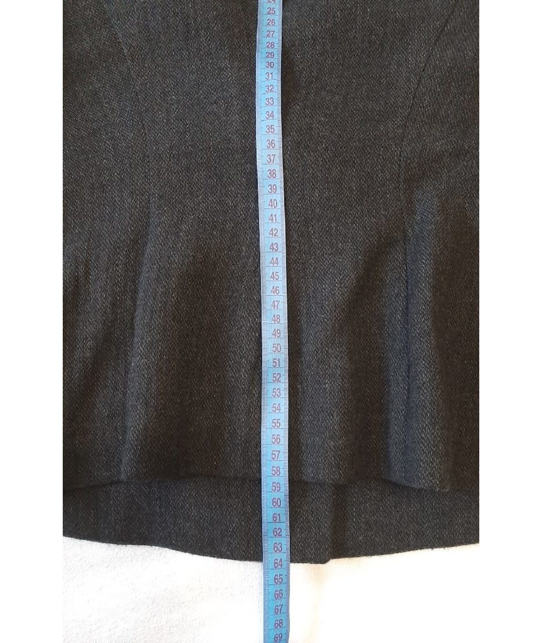 EMPORIO ARMANI Антрацитовый шерстяной жакет/пиджак, фото 7