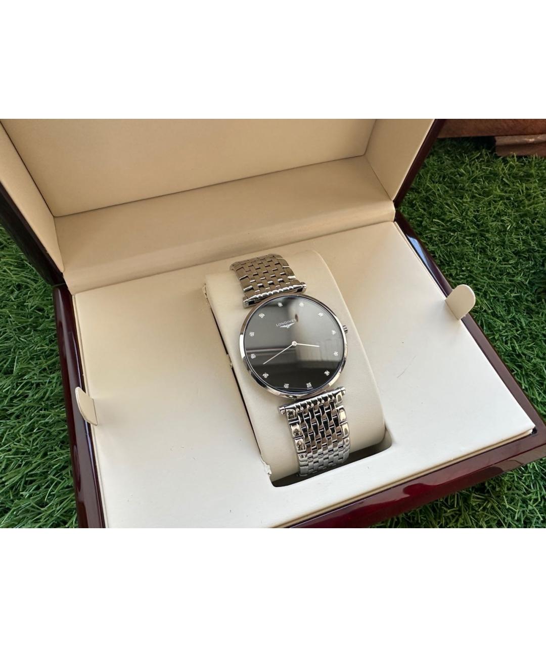 LONGINES Серебряные часы, фото 7