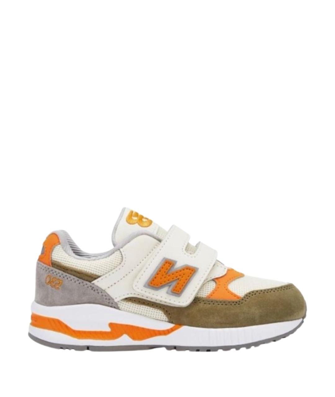 NEW BALANCE Оранжевые кеды, фото 1