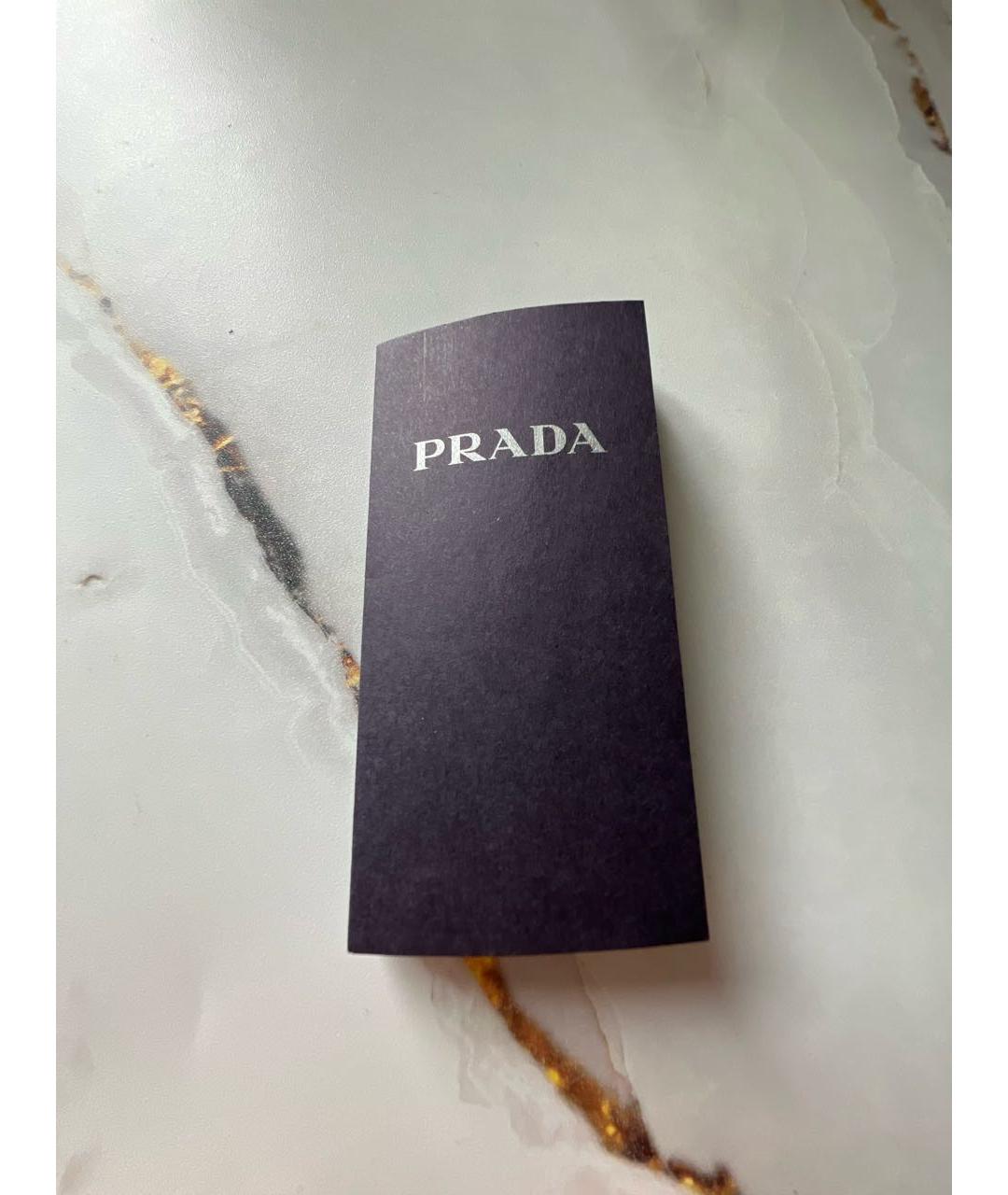 PRADA Серые пластиковые солнцезащитные очки, фото 5
