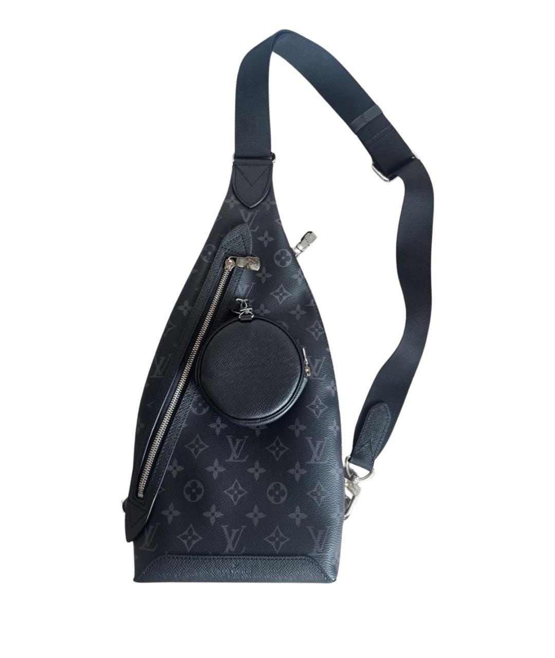 LOUIS VUITTON Черная сумка на плечо, фото 1