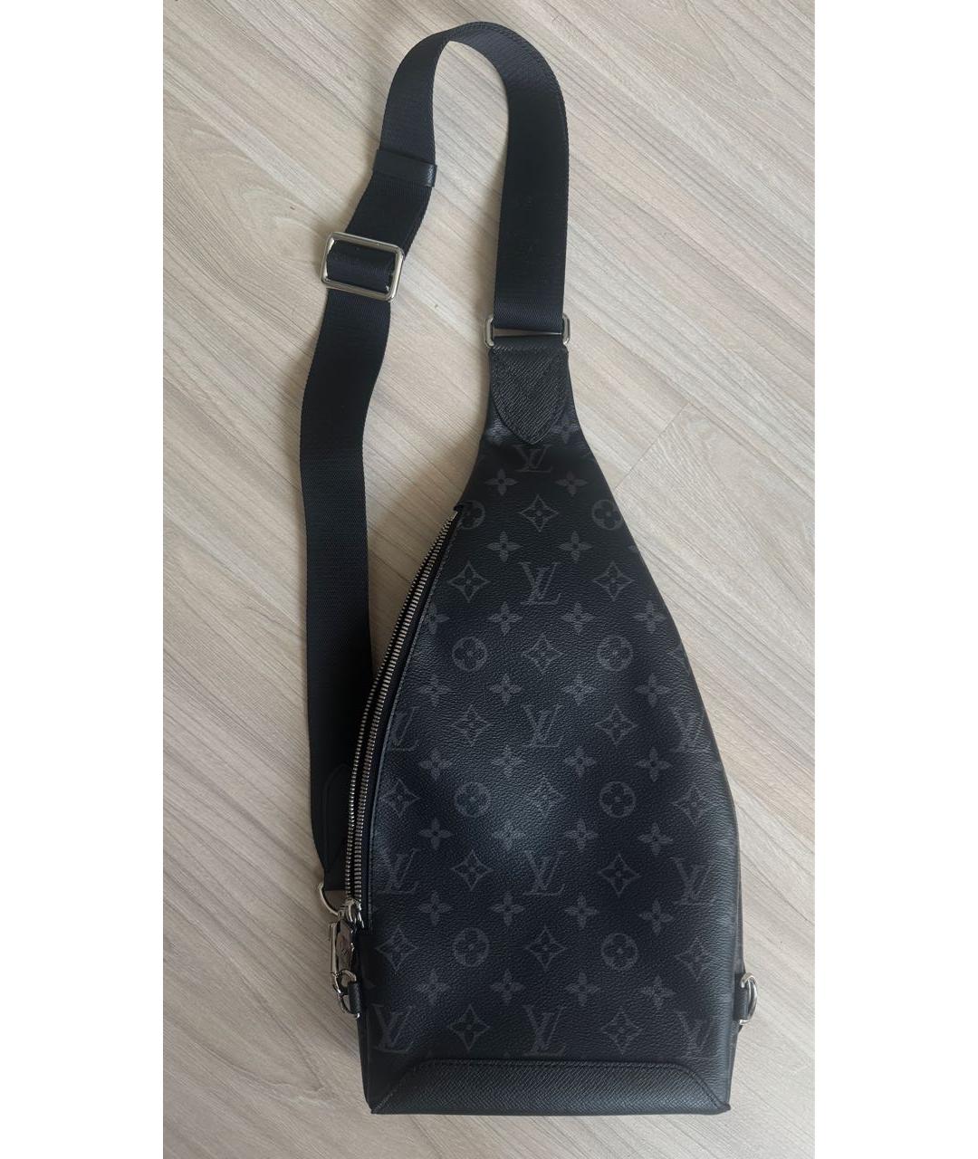 LOUIS VUITTON Черная сумка на плечо, фото 2