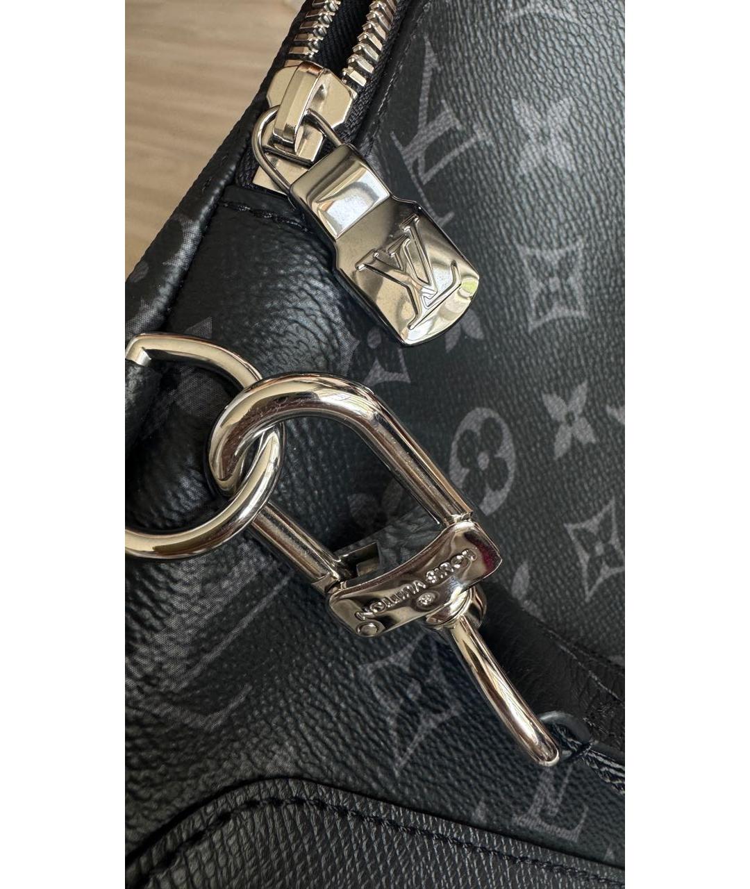 LOUIS VUITTON Черная сумка на плечо, фото 7