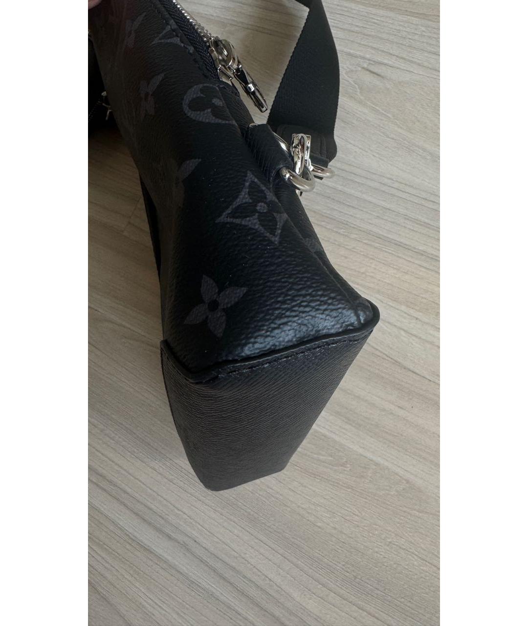 LOUIS VUITTON Черная сумка на плечо, фото 4