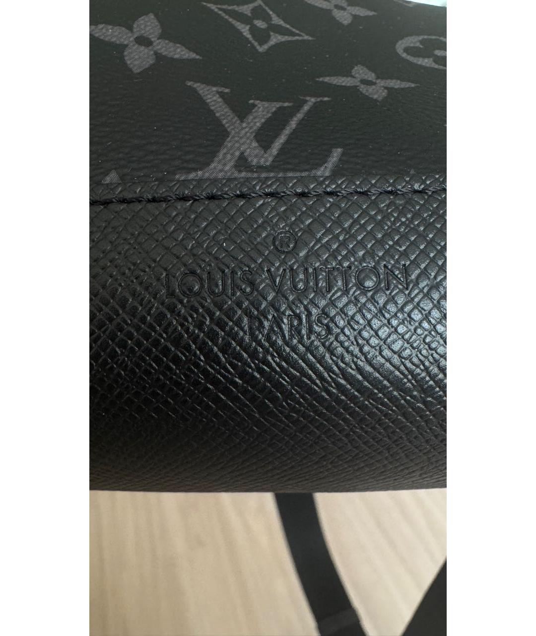 LOUIS VUITTON Черная сумка на плечо, фото 8