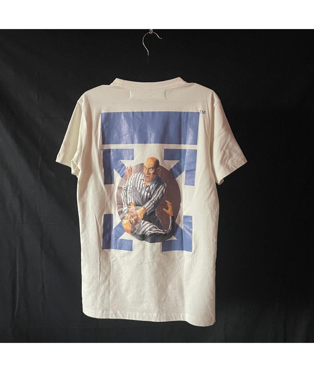 OFF-WHITE Мульти хлопковая футболка, фото 2