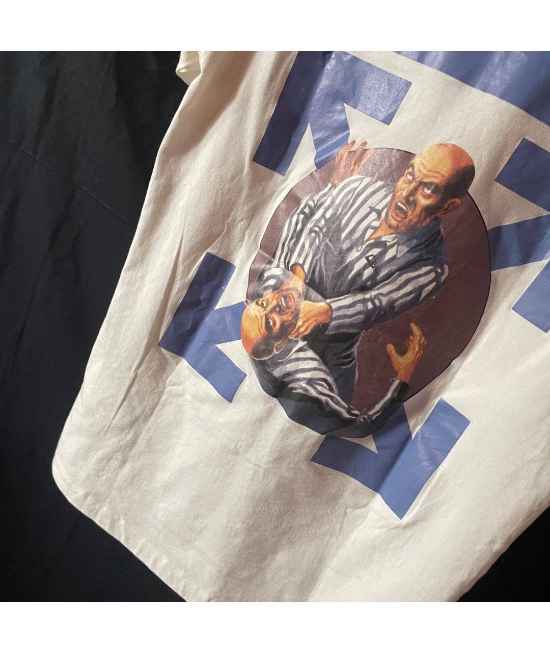 OFF-WHITE Мульти хлопковая футболка, фото 4