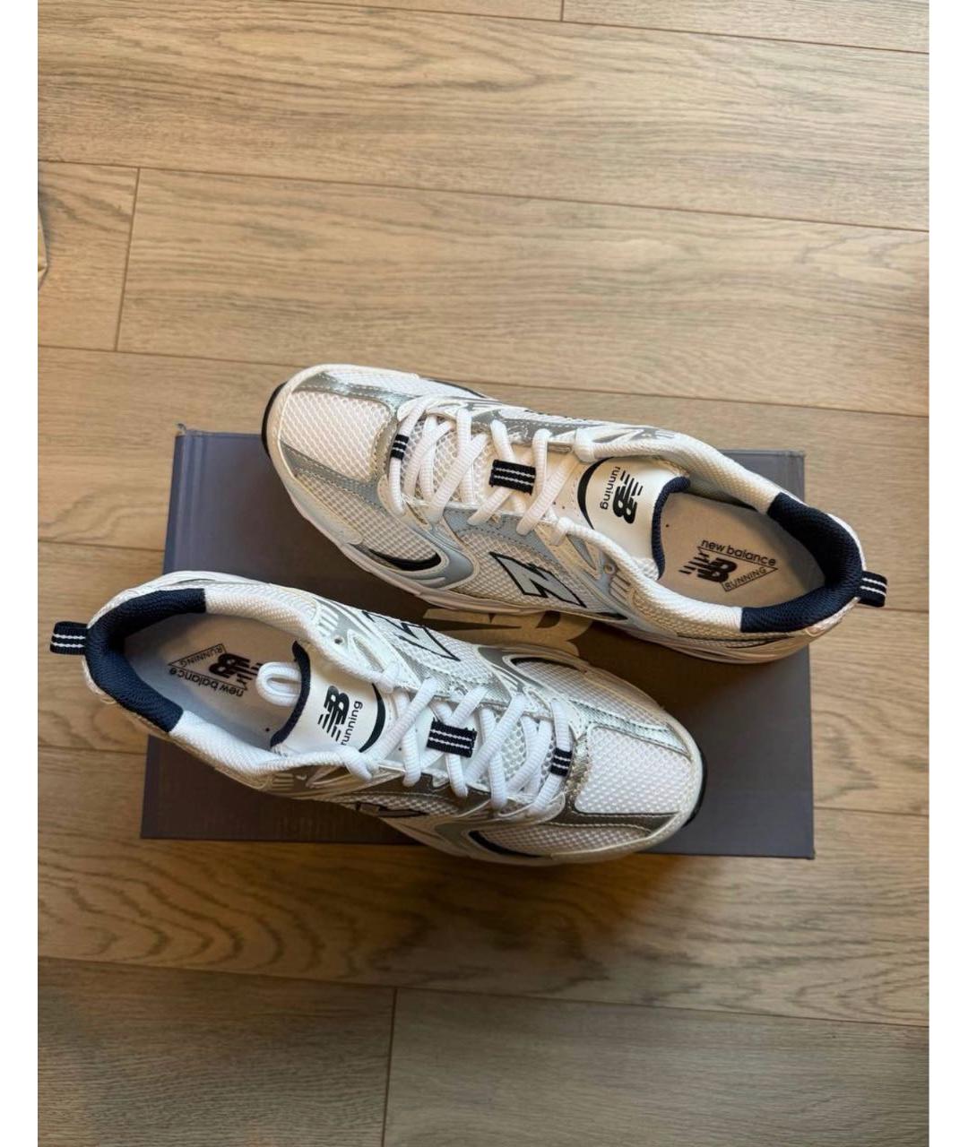 NEW BALANCE Белые кроссовки, фото 3