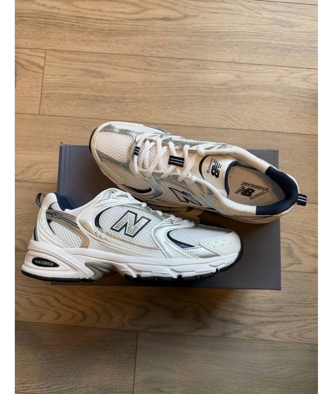 NEW BALANCE Белые кроссовки, фото 2