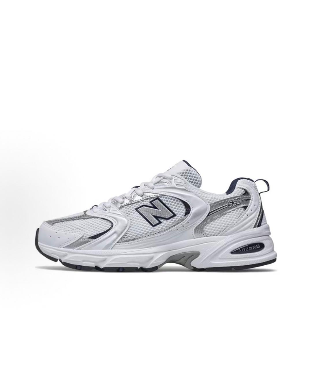 NEW BALANCE Белые кроссовки, фото 4