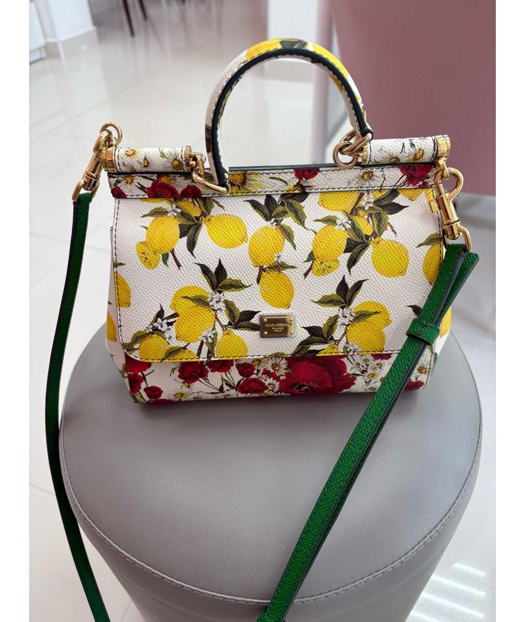 DOLCE&GABBANA Мульти кожаная сумка через плечо, фото 8