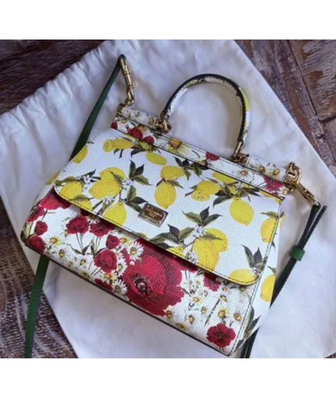 DOLCE&GABBANA Мульти кожаная сумка через плечо, фото 2