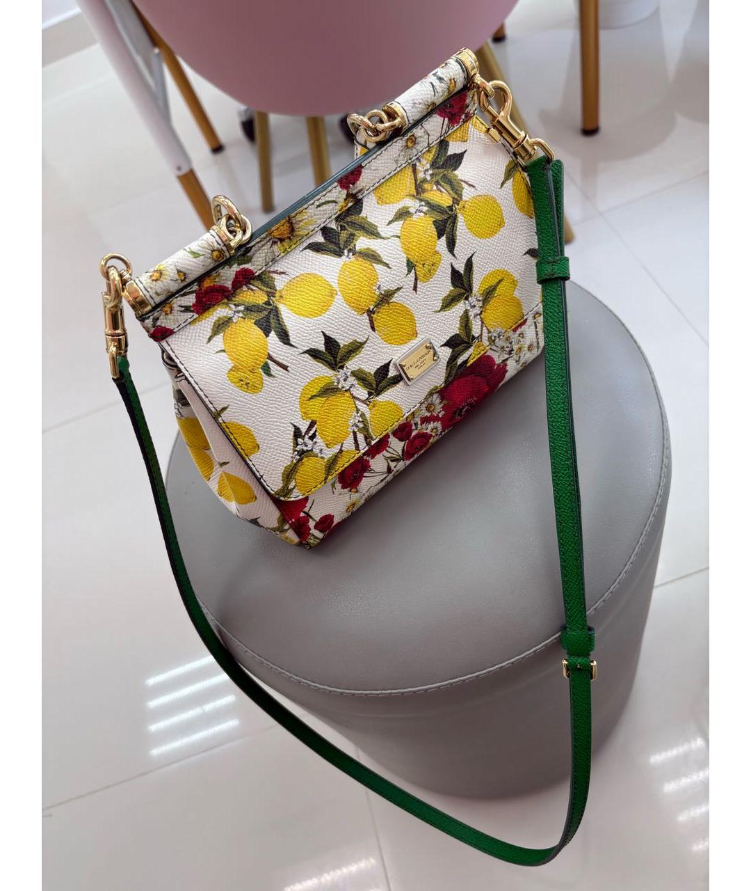 DOLCE&GABBANA Мульти кожаная сумка через плечо, фото 7